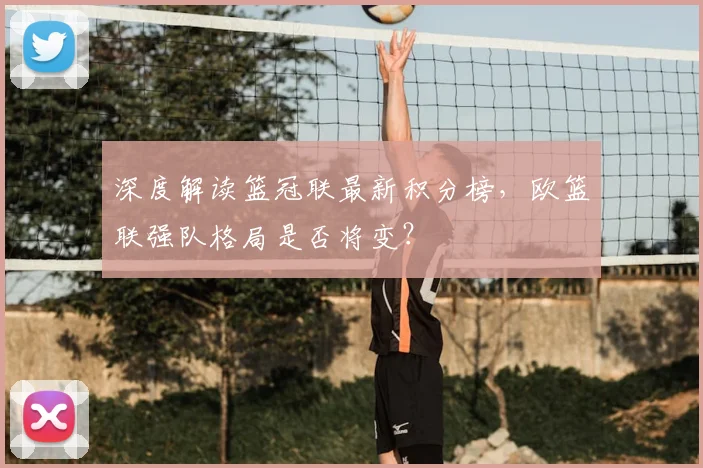 深度解读篮冠联最新积分榜，欧篮联强队格局是否将变？